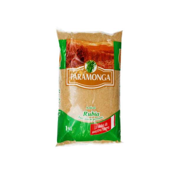 Azucar Rubia 1 Kg PARAMONGA