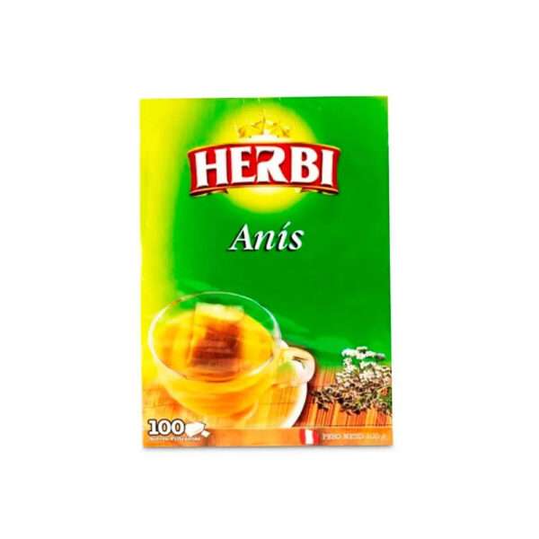 Infusiones Anís HERBI Caja 100 und