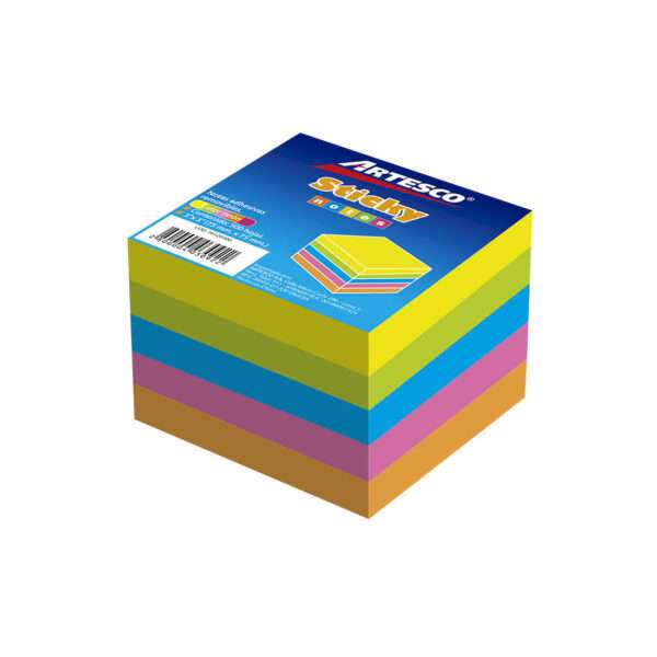 Notas Adh. 3 X 3 Cubo 500H 5 Col Nron Surt Artesco