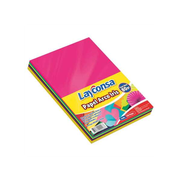 Papel LAYCONSA Colores 100hj (Modelos Aleatorios)